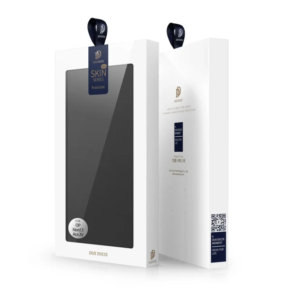 Dux Ducis Skin Pro case with flap and card slot for OnePlus Nord 3 / Ace 2V - blackeng