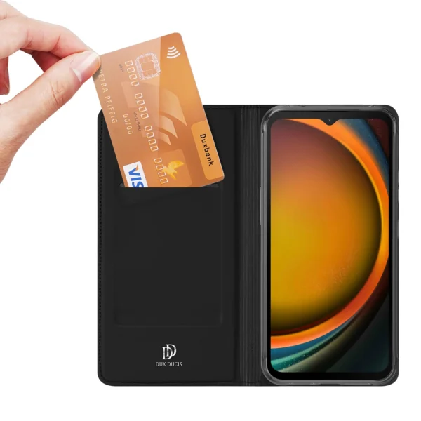 Dux Ducis Skin Pro case with flap and card slot for Samsung Galaxy Xcover 7 - blackeng