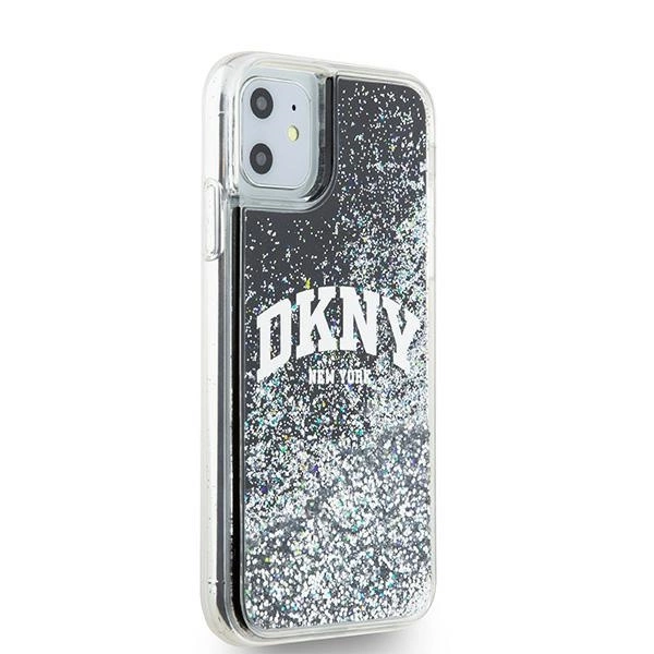 DKNY Liquid Glitter Big Logo case for iPhone 11 / Xr - blackeng