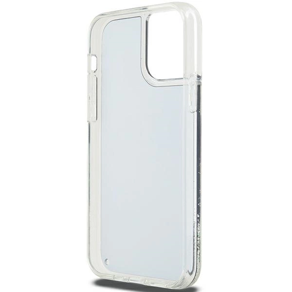 DKNY Liquid Glitter Big Logo iPhone 12 Pro/12 Case - Blackeng