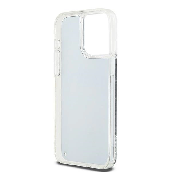 DKNY Liquid Glitter Big Logo iPhone 14 Pro Max Case - Blackeng