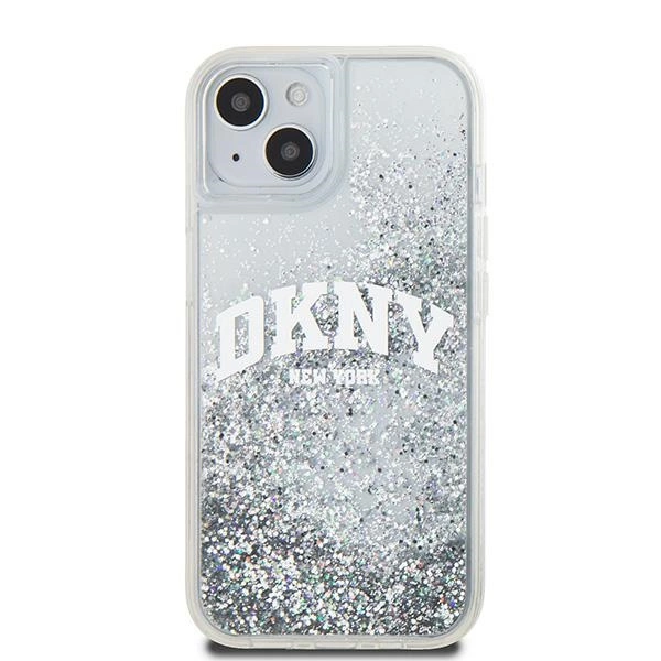 DKNY Liquid Glitter Big Logo case for iPhone 15 / 14 / 13 - whiteeng