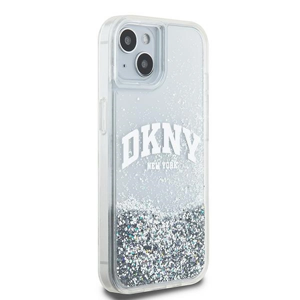 DKNY Liquid Glitter Big Logo case for iPhone 15 / 14 / 13 - whiteeng