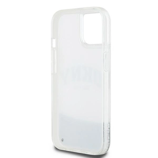 DKNY Liquid Glitter Big Logo case for iPhone 15 / 14 / 13 - whiteeng