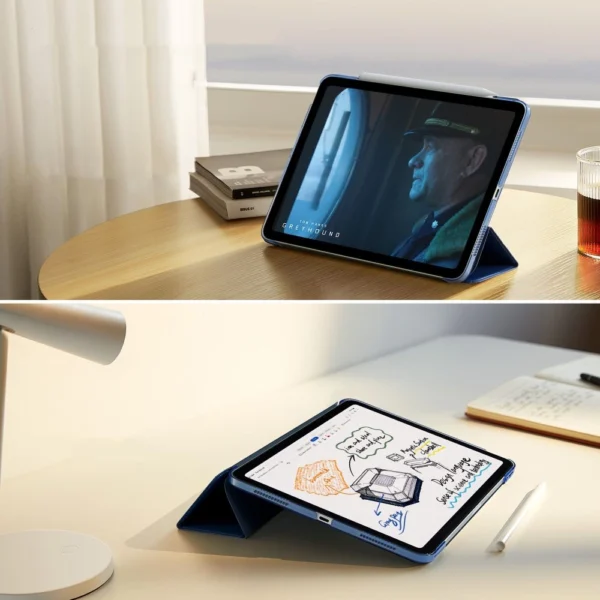 ESR Ascend Trifold Case for iPad Air 10.9'' 4/5 2020-2022 / 11.6'' 2024 - Dark Blueeng