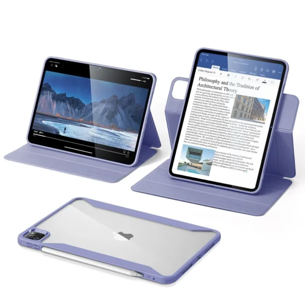 ESR Rebound Hybrid Case for iPad Pro 11'' 2024 - Purpleeng