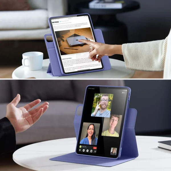 ESR Rebound Hybrid Case for iPad Pro 11'' 2024 - Purpleeng