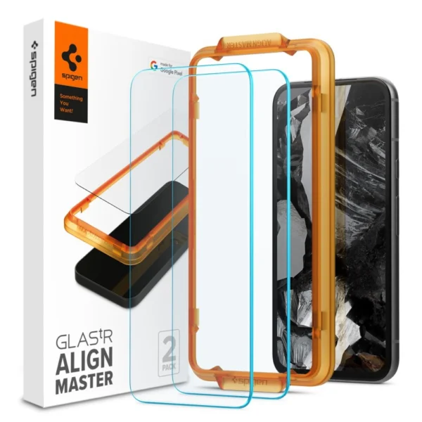 Spigen ALM Glas.tR tempered glass for Google Pixel 8A - 2 pcs.eng