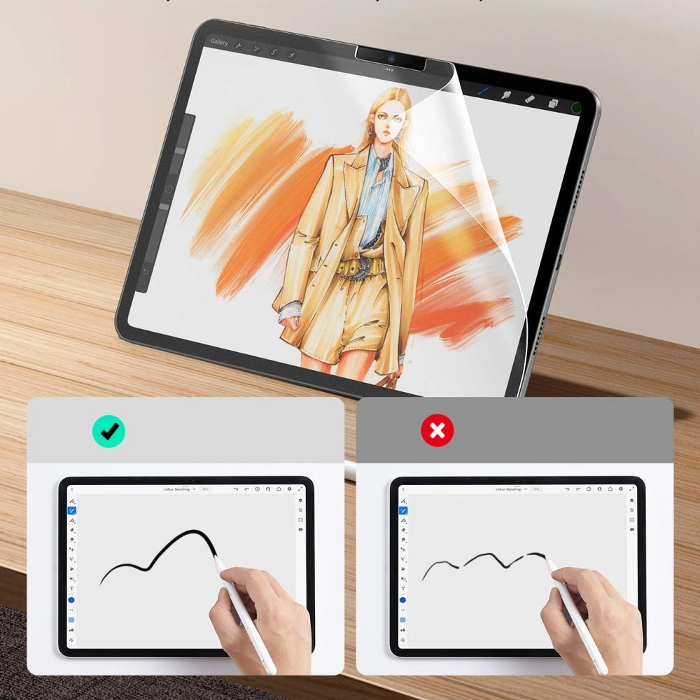 ESR Paper Feel protective film for iPad Air 10.9'' 4/5 2020-2022 / Pro 11.2'' / 3/4 2020-2022 - matte 2 pcs.eng