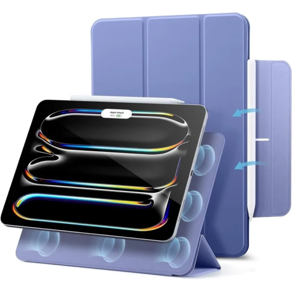 ESR Rebound Magnetic Case for iPad Pro 13'' 2024 - Purpleeng