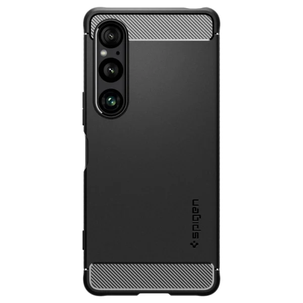 Spigen Rugged Armor Case for Sony Xperia 1 VI - Matte Blackeng