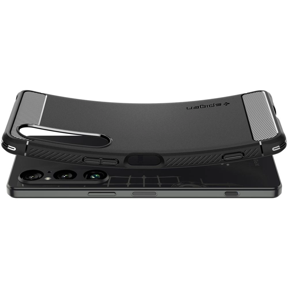 Spigen Rugged Armor Case for Sony Xperia 1 VI - Matte Blackeng