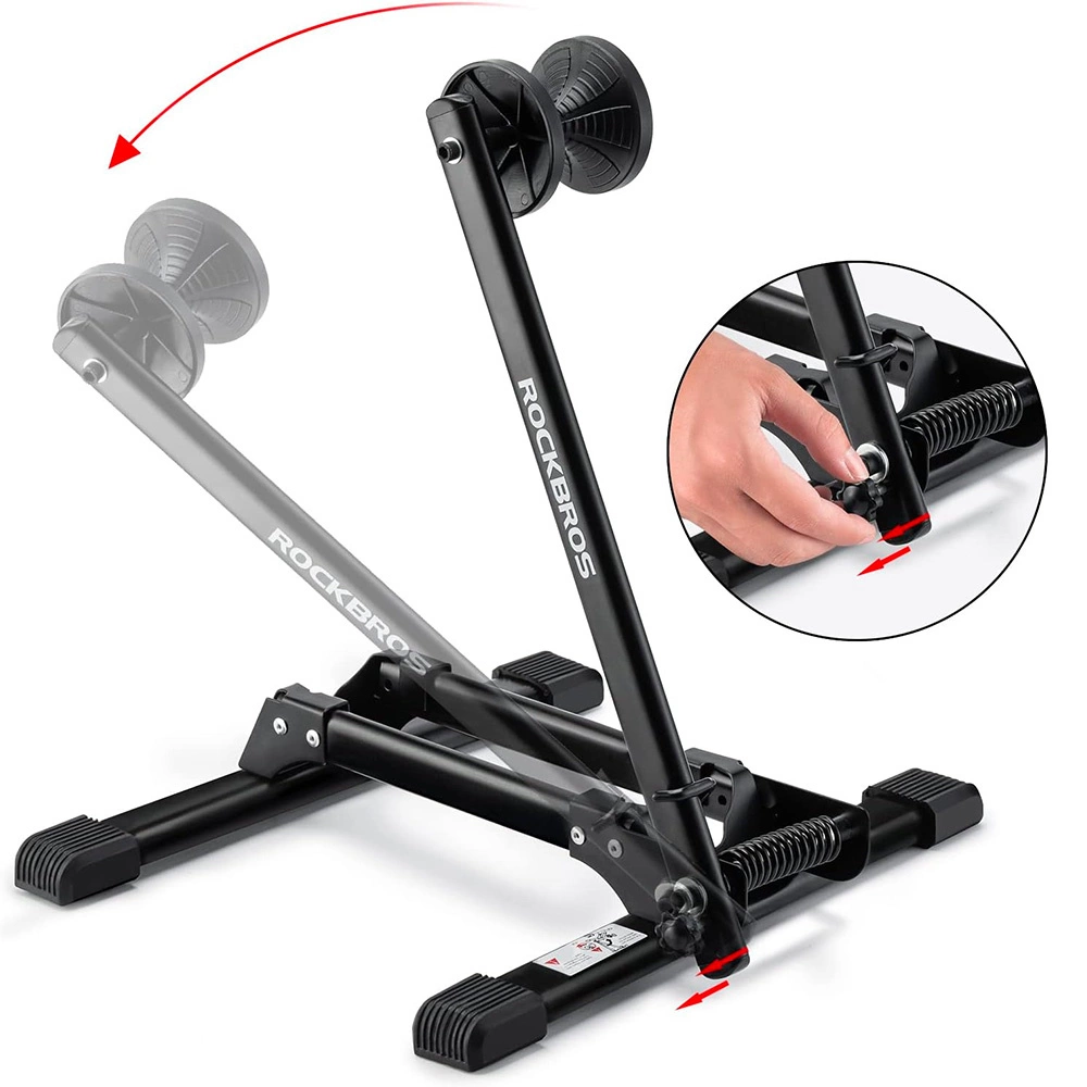 [RETURNED ITEM] Rockbros 27210001001 foldable bicycle stand - blackeng