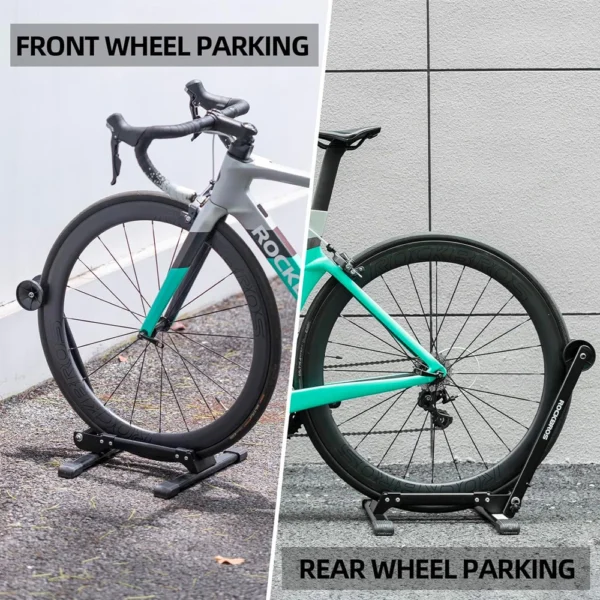 [RETURNED ITEM] Rockbros 27210001001 foldable bicycle stand - blackeng