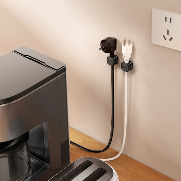 Joyroom JR-ZS368 magnetic cable organizer - black (6 pcs.)eng
