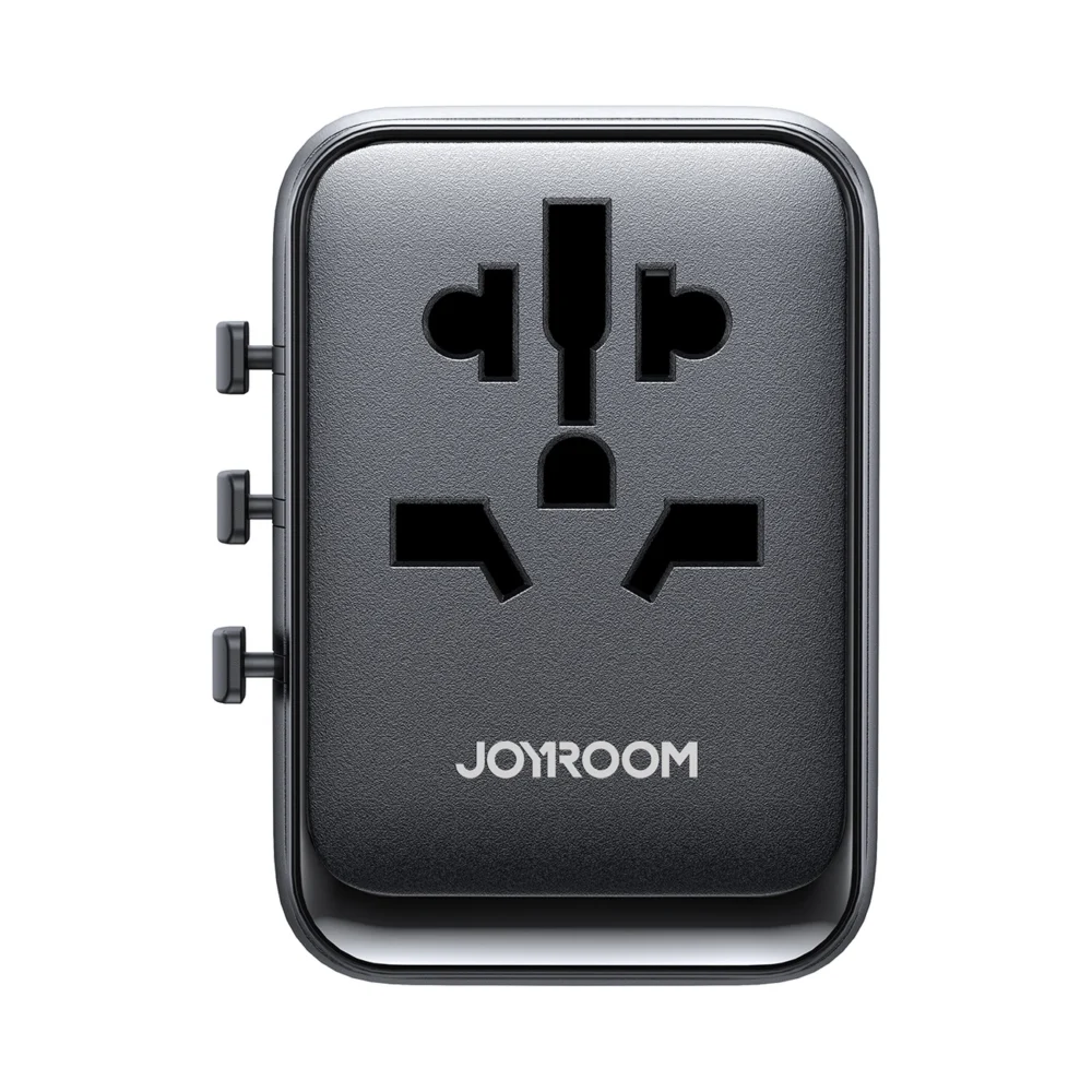 Joyroom JR-TCW01 Travel Adapter Universal 17W EU / US / UK / JP / AU / CN - Blackeng