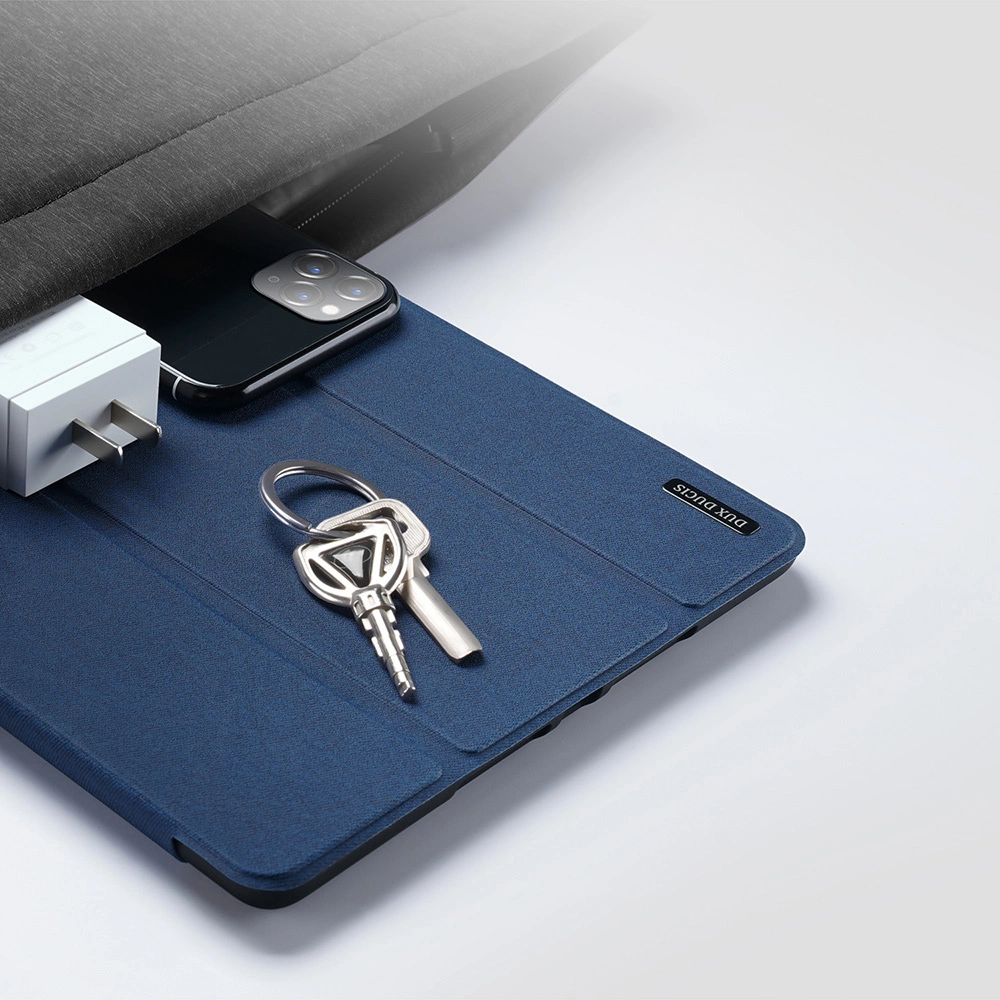 Dux Ducis Domo case with flap and smart sleep for iPad 7 / 8 / 9 10.2'' - blueeng