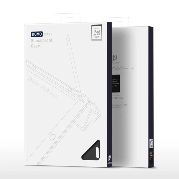 Dux Ducis Domo flip and smart sleep case for iPad Air 4 / 5 10.9'' - blackeng