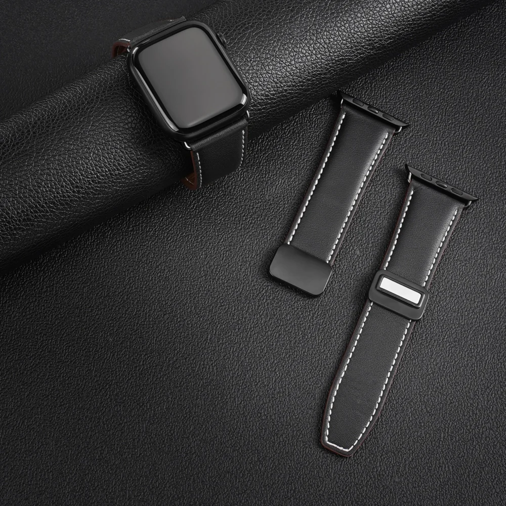 Dux Ducis Ya Strap for Apple Watch 42 / 44 / 45 / 49 mm - Blackeng