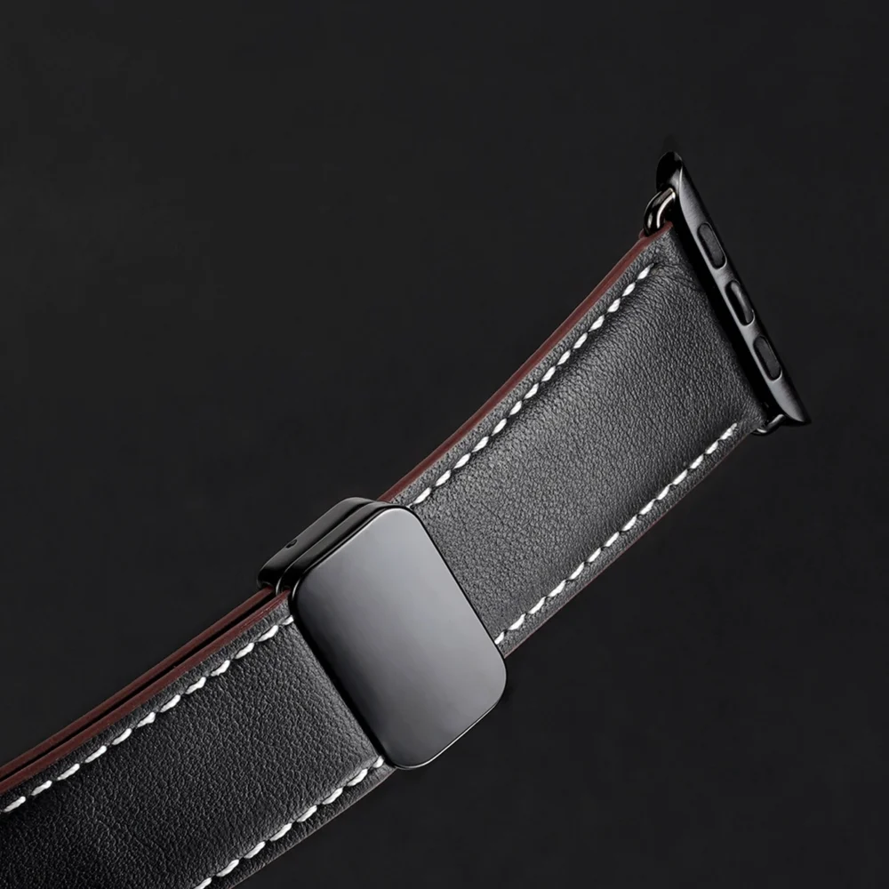Dux Ducis Ya Strap for Apple Watch 42 / 44 / 45 / 49 mm - Blackeng