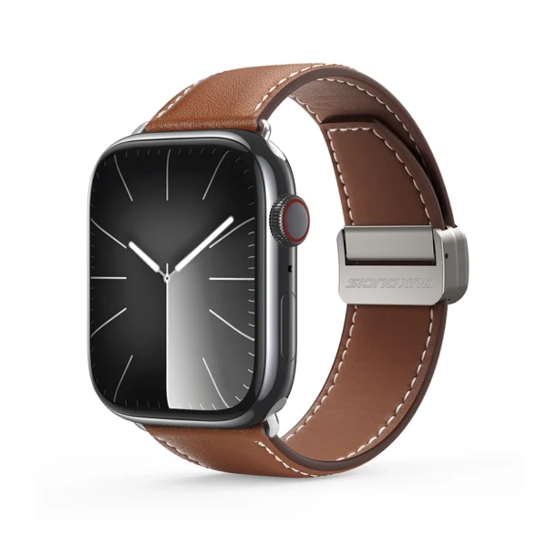 Dux Ducis Ya strap for Apple Watch 42 / 44 / 45 / 49 mm - browneng