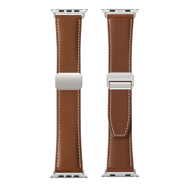 Dux Ducis Ya strap for Apple Watch 42 / 44 / 45 / 49 mm - browneng