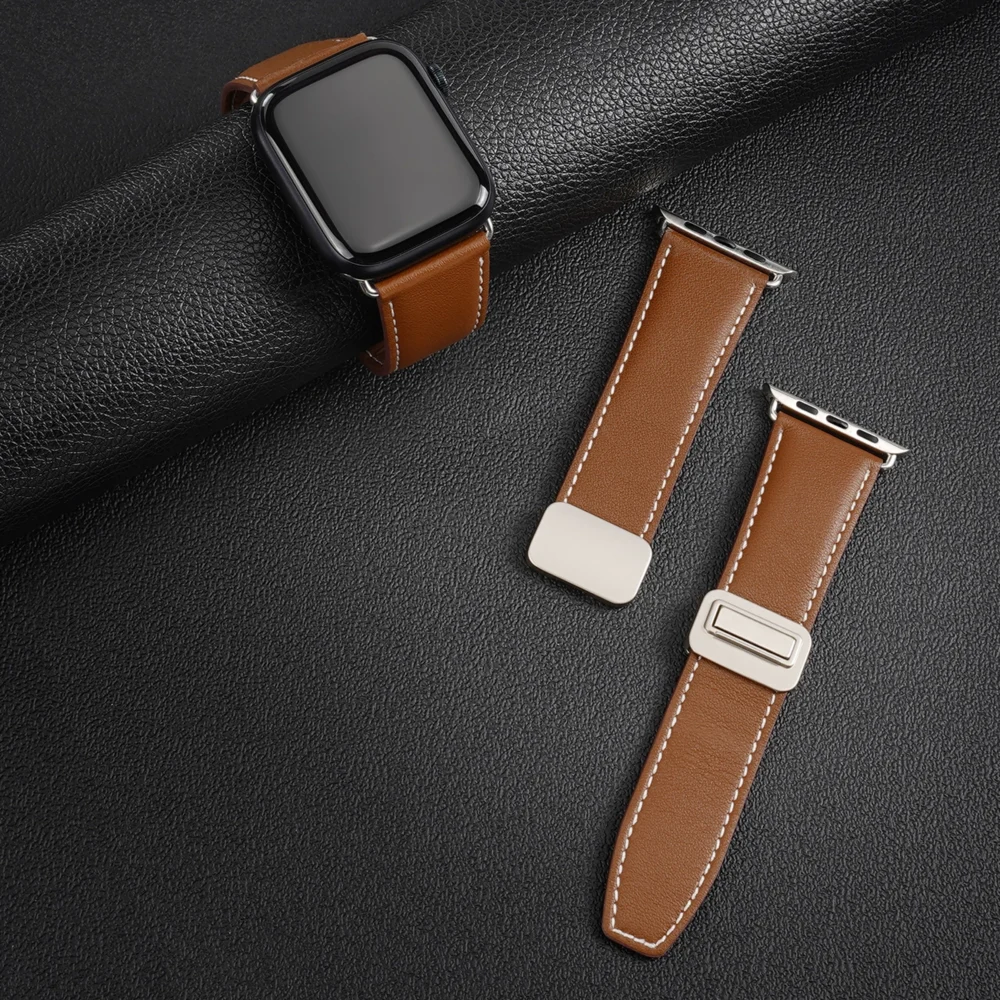Dux Ducis Ya strap for Apple Watch 42 / 44 / 45 / 49 mm - browneng