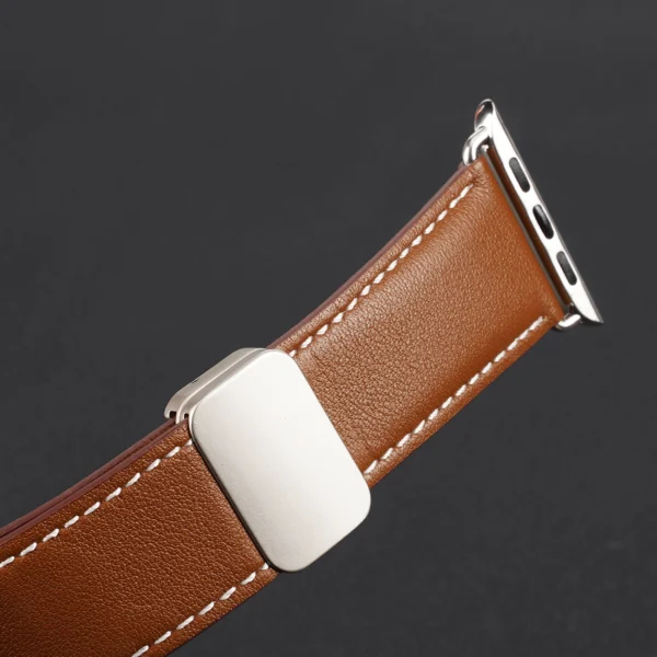 Dux Ducis Ya strap for Apple Watch 42 / 44 / 45 / 49 mm - browneng