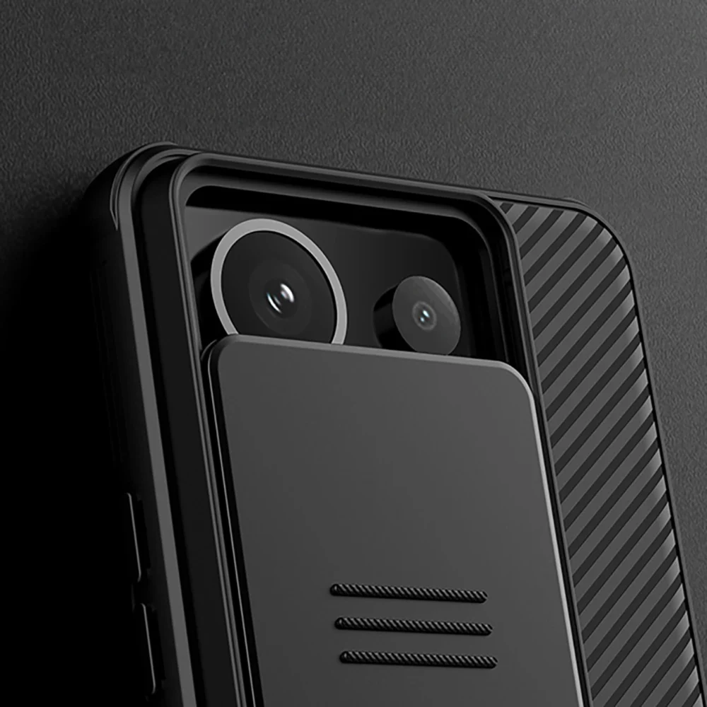 Nillkin CamShield Pro Case for Xiaomi Redmi Note 13 Pro 5G / Poco X6 5G - Blackeng