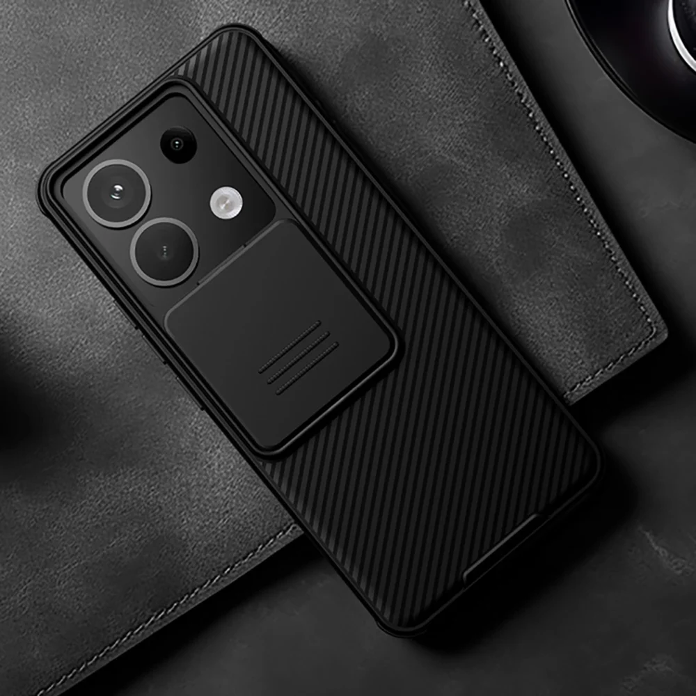 Nillkin CamShield Pro Case for Xiaomi Redmi Note 13 Pro 5G / Poco X6 5G - Blackeng