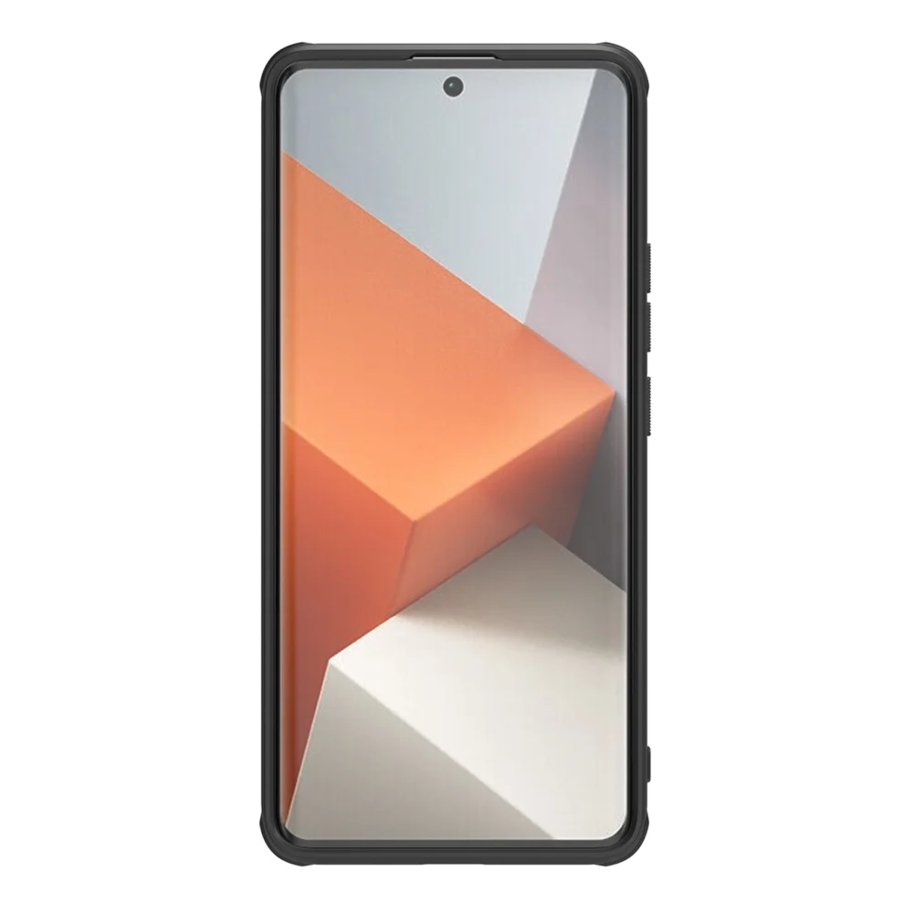 Nillkin Super Frosted Shield Pro Magnetic Case for Xiaomi Redmi Note 13 Pro+ 5G with MagSafe - blackeng