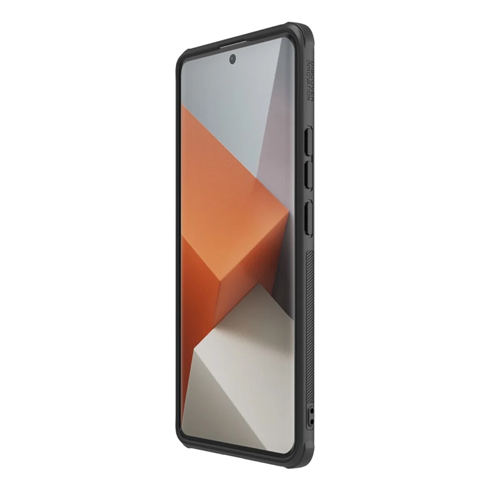Nillkin Super Frosted Shield Pro Magnetic Case for Xiaomi Redmi Note 13 Pro+ 5G with MagSafe - blackeng
