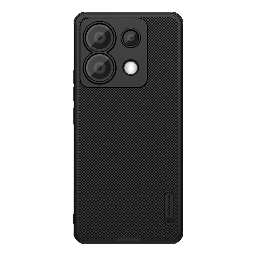 Nillkin Super Frosted Shield Pro Case for Xiaomi Redmi Note 13 Pro 4G / Poco X6 5G - Blackeng