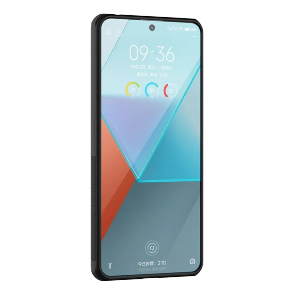 Nillkin Super Frosted Shield Pro Case for Xiaomi Redmi Note 13 Pro 4G / Poco X6 5G - Blackeng