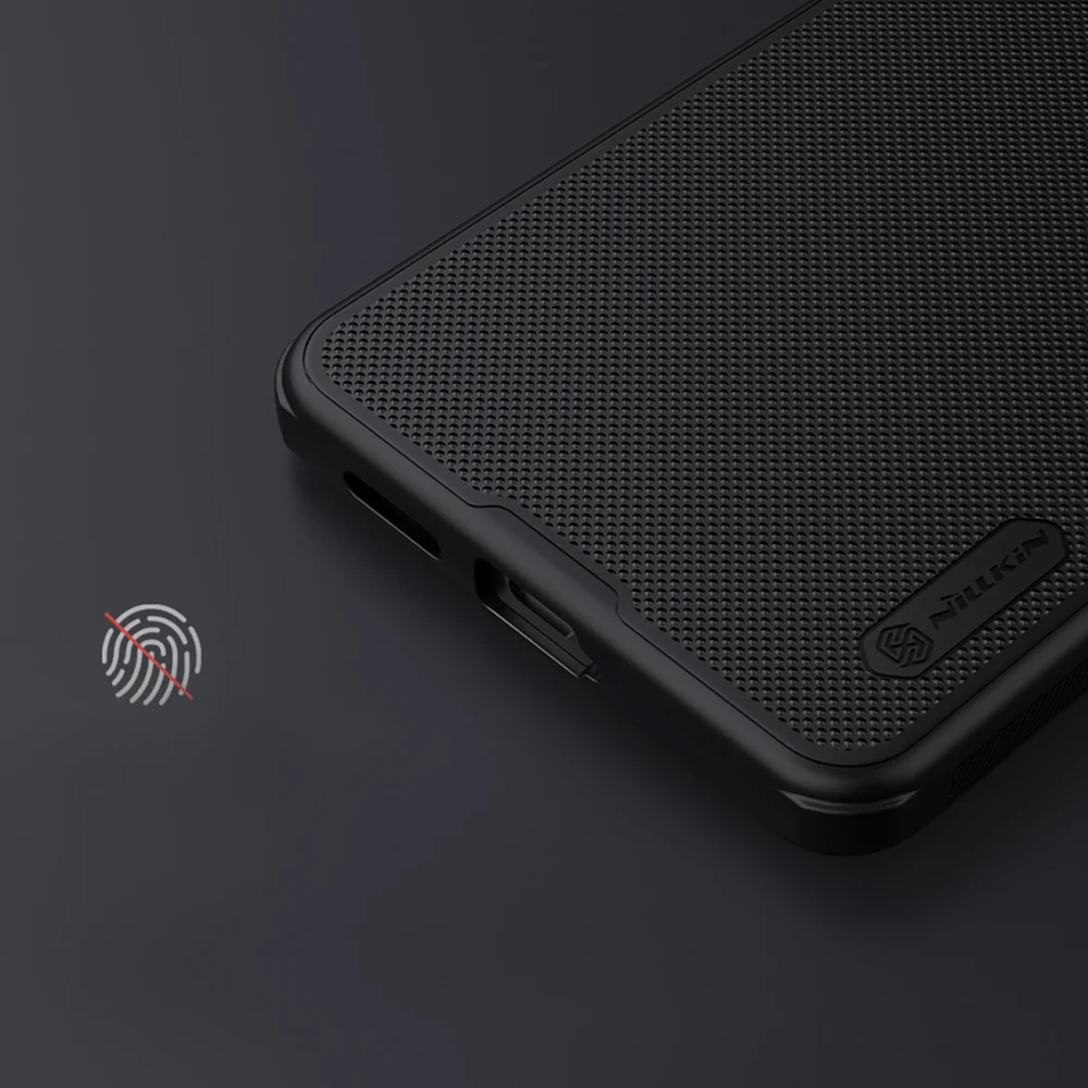 Nillkin Super Frosted Shield Pro Case for Xiaomi Redmi Note 13 Pro 4G / Poco X6 5G - Blackeng
