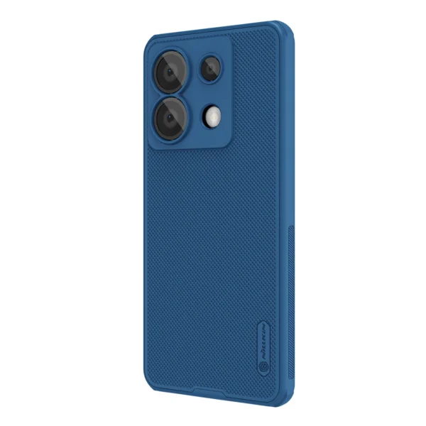 Nillkin Super Frosted Shield Pro Case for Xiaomi Redmi Note 13 Pro 5G / Poco X6 5G - Blueeng