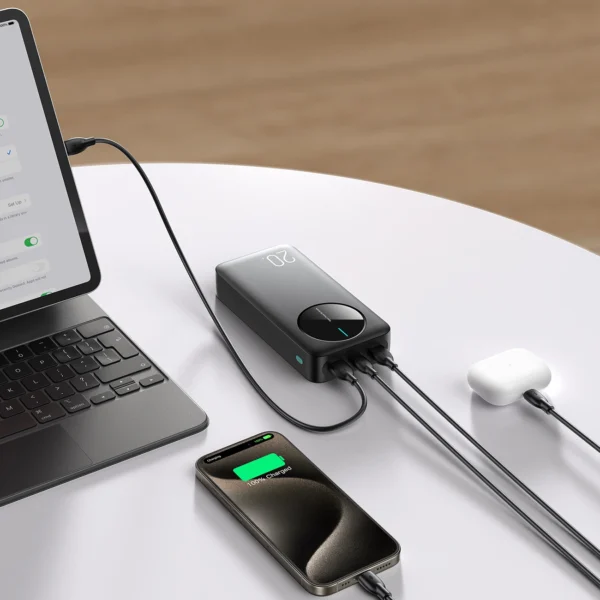 Powerbank Joyroom JR-PBF14 20000mAh 2.4A 2x USB-A 1x USB-C - blackeng