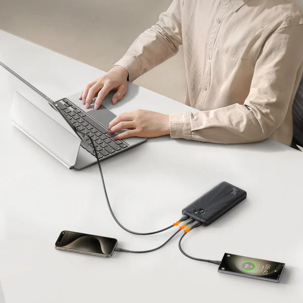 Powerbank Joyroom JR-PBF15 10000mAh USB-C USB-A 22.5W - blackeng