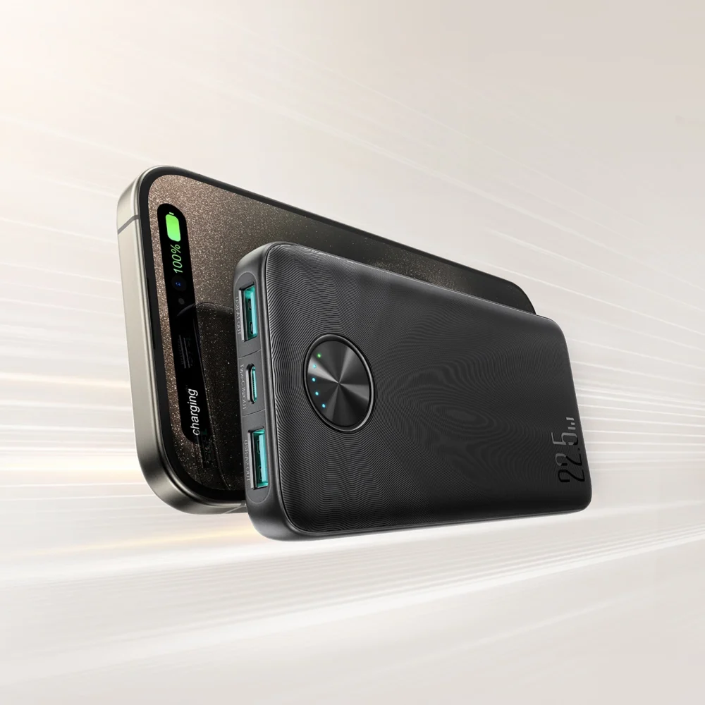 Powerbank Joyroom JR-PBF15 10000mAh USB-C USB-A 22.5W - blackeng