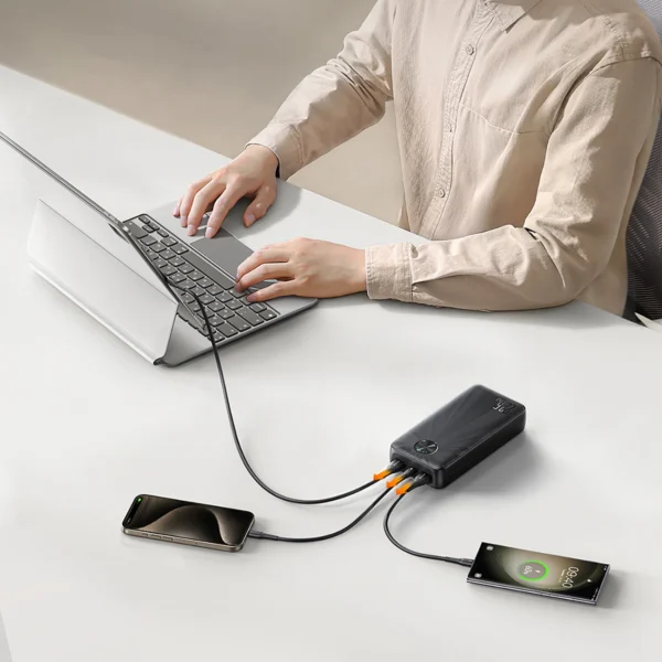 Powerbank Joyroom JR-PBF16 20000mAh USB-C USB-A 22.5W - blackeng