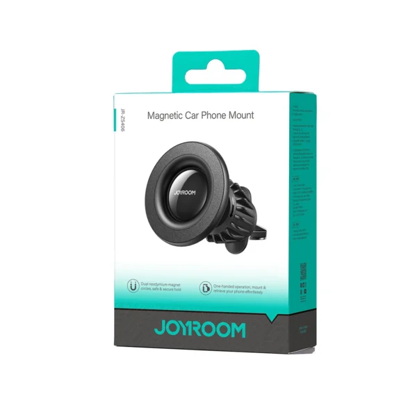 Joyroom JR-ZS406 magnetic car air vent holder - blackeng