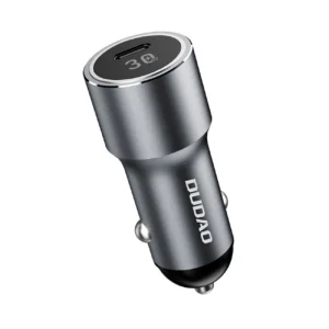 Dudao R14 USB-C 30W PD car charger - silvereng