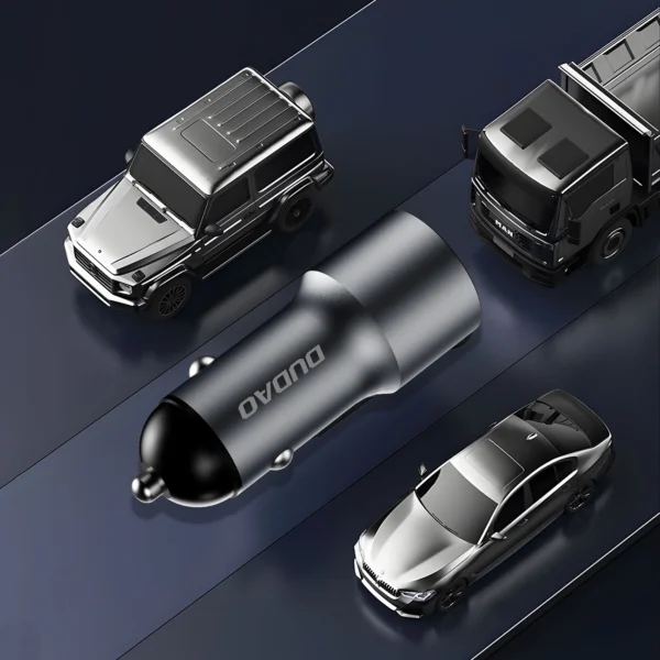 Dudao R14 USB-C 30W PD car charger - silvereng
