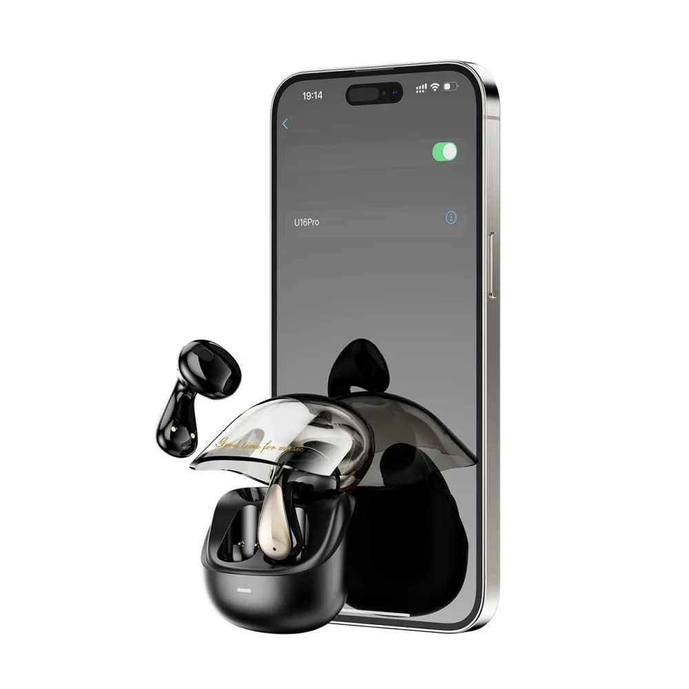 Dudao U16Pro TWS Bluetooth 5.3 wireless headphones - blackeng