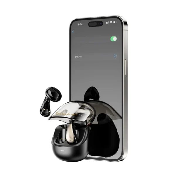 Dudao U16Pro TWS Bluetooth 5.3 wireless headphones - blackeng
