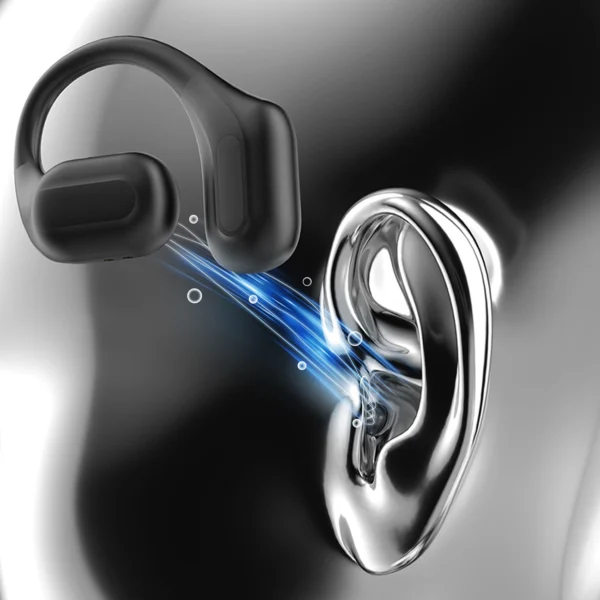 Dudao U17Pro on-ear wireless headphones with Bluetooth 5.3 and ANC - blackeng
