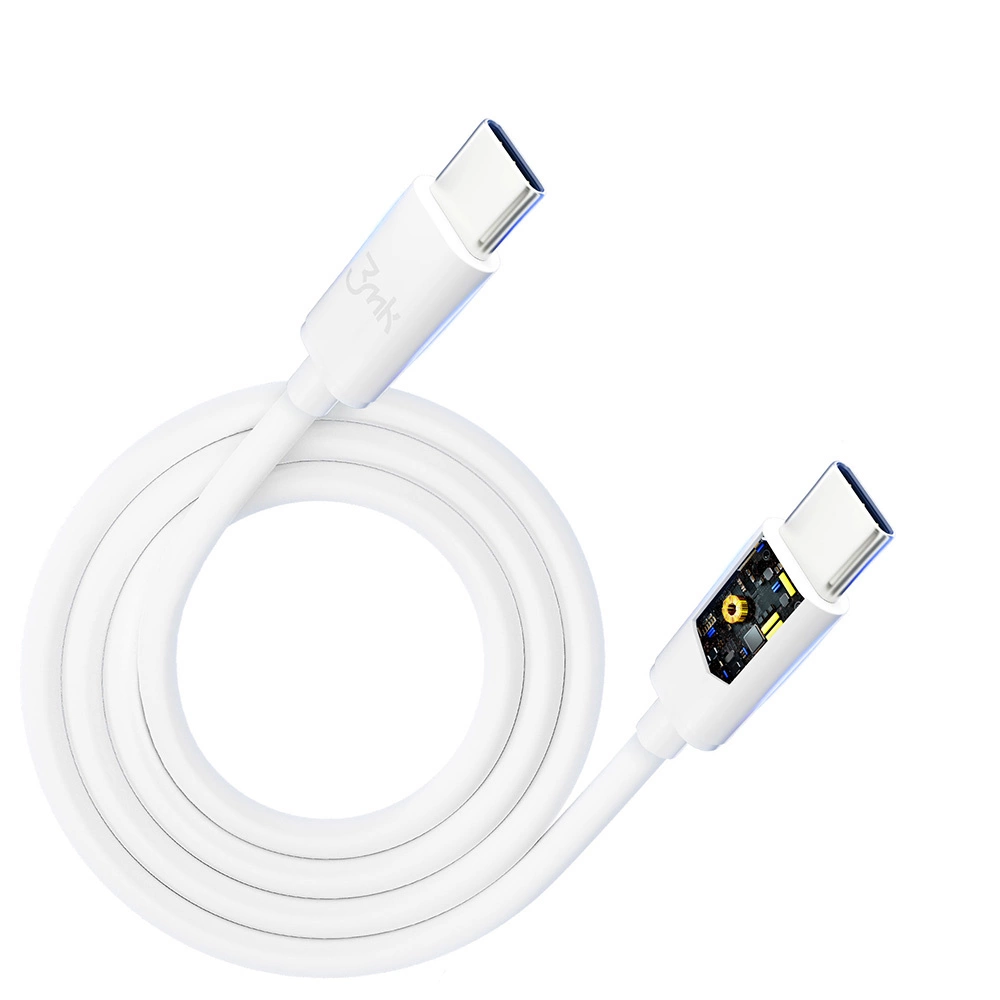 3mk Hyper Cable USB-C / USB-C 100W 2m - whiteeng