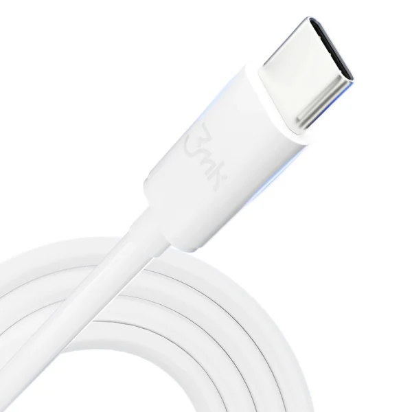 3mk Hyper Cable USB-C / USB-C 100W 2m - whiteeng