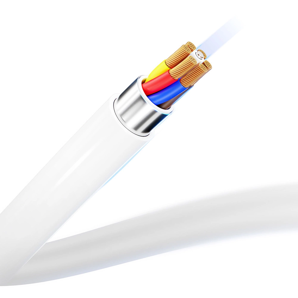 3mk Hyper Cable USB-C / USB-C 100W 2m - whiteeng