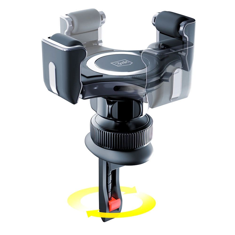 3mk Memo Hug car phone holder for air vent - blackeng